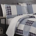 thumbnail image 2 of Eddie Bauer Camano Island Plum Quilt Set, King, 2 of 5