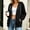 Black, variant on Gamivast Zip up Hoodie for Women Long Sleeve Full Zip Hooded Sweatshirt with Drawstring Hood and Front Pockets Relaxed Fit for Casual Lounge Travel Streetwear Fall and Winter Black S