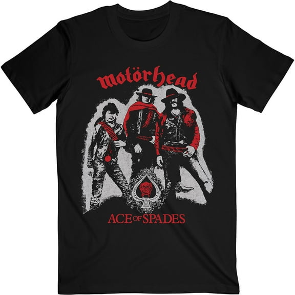 Motorhead Unisex T-Shirt Ace of Spades Cowboys (Small)