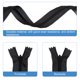 thumbnail image 5 of Cremalleras invisibles Uxcell, 10 piezas de cremalleras ocultas de nylon de 6 pulgadas para costura DIY hecha a mano, negras, 5 of 6