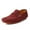 Red, variant on Big Size Men's Casual Loafers Slip On Leather Shoes Comfortable Lightweight Driving Shoes Male Moccasins Classic Penny Loafer Flats Boat Shoes Outdoor Walking Shoes