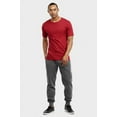 thumbnail image 4 of TheLovely Men's Mid-Weight Cotton Blend Jogger Fleece Sweatpants, 4 of 4
