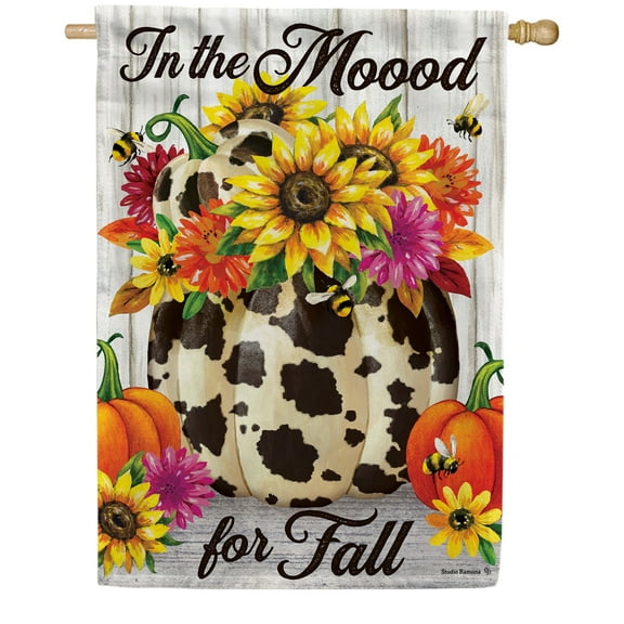 Custom Decor House Flag - In the Mood