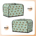 thumbnail image 3 of Daiia Cute Sea Turtles Pattern 2 slice Toaster Cover, Toaster Appliance Dust-proof Cover For Kitchen Small Appliance Dust Cover and Fingerprint Protection, 3 of 7