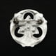 thumbnail image 2 of Broches, cierres para ropa: para capa, chal, bufanda, vintage Plata, 2 of 5