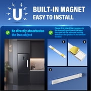 DAYBETTER 30 LED Under Cabinet Lights, USB Rechargeable Closet Lighting kit, Dimmable Closet Lights, Warm White Cool White Changing, for Wardrobe, Kitchen Wireless Lighting, 2Pack