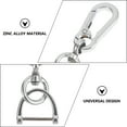 thumbnail image 3 of 12 Pcs Key Fob The Gift Keyring Lobster Claw Key Key Rings Pendant Key Chain Hook up Zinc Alloy Man, 3 of 6