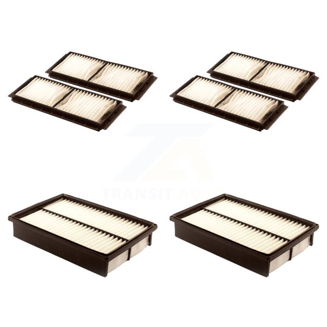 PUR 2x Air + 2x Cabin Filter (4 Total) Kit for Car Mazda 3 Sport KFL-100745