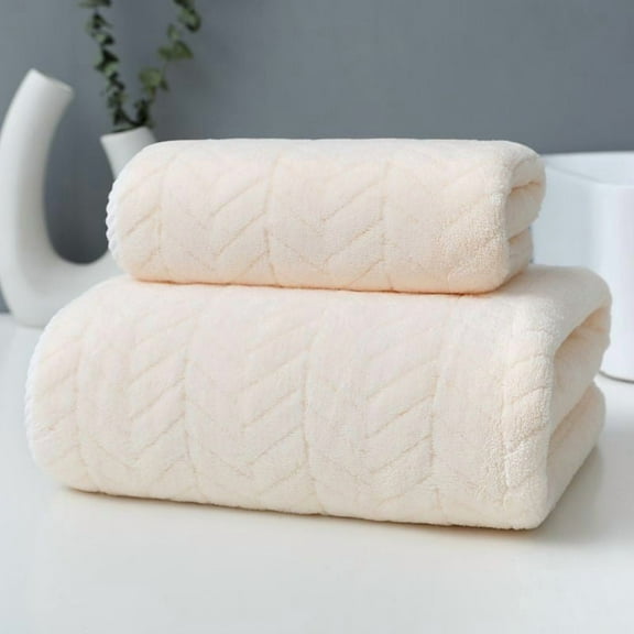 Summer Savings 2025! PRETXORVE Hand Towels, Bathroom Hand Towels, Corals Velvet Towel Adult Household Daily Absorbent Dry Hair Towel Hair Don't Fall Towel Bath Towel Beach Towel Wheats Ear Towel