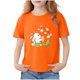 thumbnail image 2 of Blusas y camisas de manga corta con cuello redondo para niños Camiseta de verano de manga corta estampada para niñas Jersey elegante de cuello redondo para niñas Top de algodón para niños, 2 of 6