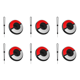 thumbnail image 2 of [Silicona Roja Y Negra] Funda Protectora Cobertura Total Con Correa Mano Adecuada para Pokémon GO Plus + 2023 Nuevos Accesorios Portátiles Inteligentes Poké Ball, 2 of 8