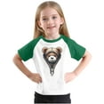 thumbnail image 4 of RXIRUCGD 2025 Vêtements d'Été pour Enfants Tout-Petits Garçons Filles Mode Mignon Col Rond Imprimé Manches Courtes Haut, 4 of 7
