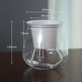 thumbnail image 1 of Transparent Self-Watering Plant Flower Pot PP Resin Planter Home Garden Decor, 1 of 6