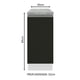 thumbnail image 2 of Gabinete Bajo Cocina Madesa Glamy 35cm 1 Puerta BN, 2 of 5