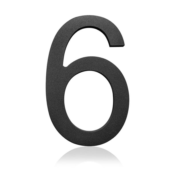 5 Inch House Numbers for Modern Home, Rustproof Stainless Steel ...