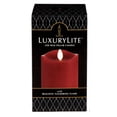 thumbnail image 4 of Ganz - Red LED Wax Pillar Candle, 3x5 (LLWP1003), 4 of 4