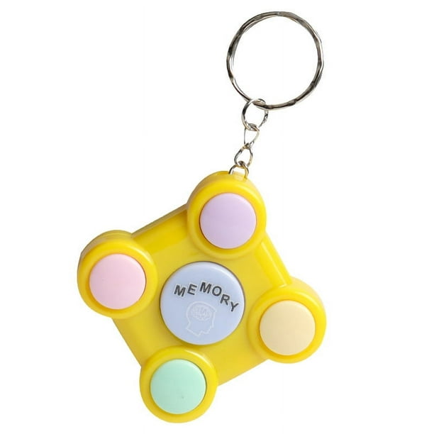 Máquina de juego de cubo de Rubik con memoria, llavero para entrenamiento de mano, cerebro, flash, sonido, juguetes interactivos creativos para niños, inteligencia, pequeños juguetes