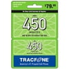 (Email Delivery) Tracfone 450-Minutes Wireless Airtime Card