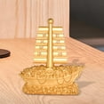 thumbnail image 1 of Escultura decorativa de dorado, estatuilla de Feng Shui, estatua china para escritorio, centro de mesa, estantería, restaurante, chimenea, 1 of 8