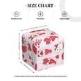 thumbnail image 3 of Kdxio Valentine Gnomes Print Tissue Box Cover,Square Decorative PU Leather Facial Paper Case Organizer Holder Dispenser for Bathroom,Night Stands,Desk,Car 5.2''X5.2''X5.2'', 3 of 6