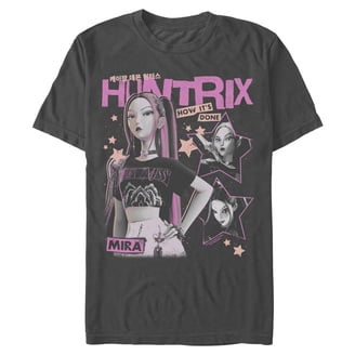 Mens KPop Demon Hunters Pop Star Huntrix Zoey T Shirt - Walmart.com