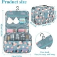 thumbnail image 6 of Large Capacity Toiletry Bag Travel Bag, Water-resistant Makeup Cosmetic Bag with Hanging Hook, Portable Hanging Toiletry Bag Organizer, 6 of 7