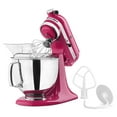 thumbnail image 2 of KitchenAid Artisan Series 5 qt Stand Mixer, Cranberry with Flat Beater, Dough Hook, Wire Whip, 2 of 3