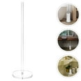 thumbnail image 3 of SWETRACE 2Pcs Acrylic Toilet Paper Holder Stand Freestanding Roll Storage Rack for Restaurant and Hotel, 3 of 8