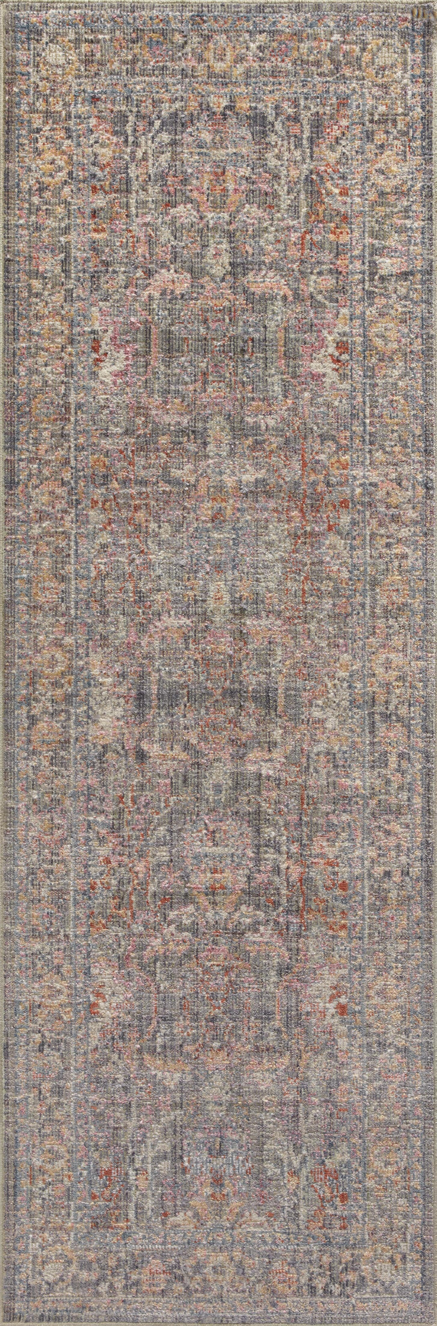 Chris Loves Julia x Loloi Rosemarie Stone/Multi 11'-6" x 15'-6" Area Rug