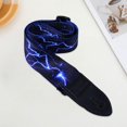 thumbnail image 3 of Guitar Strap Polyester PU Adjustable Belt for Acoustic/Bass/Electric Guitars Accessory Woman Man Gift - Lighting, 3 of 7