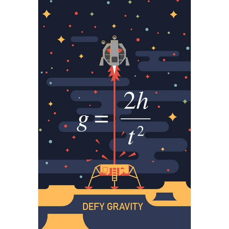 Equations and Emojis Collection, Lunar Lander, Defy Gravity