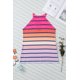 thumbnail image 2 of ABPHQTO Camisola ahuecada a rayas de colores multicolor para mujer, 2 of 5
