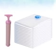 thumbnail image 3 of 5pcs in 1 Set Vacuum Storage Bags Hand Pump Space Saver Foldable Bag Organizer Room Case Pouch Container 40x50cm (Random Color of Hand Pump), 3 of 7