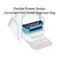 thumbnail image 4 of Organizador de esmaltes de uñas UOZL, pequeño y transparente, con capacidad para 30 botellas, 4 of 6