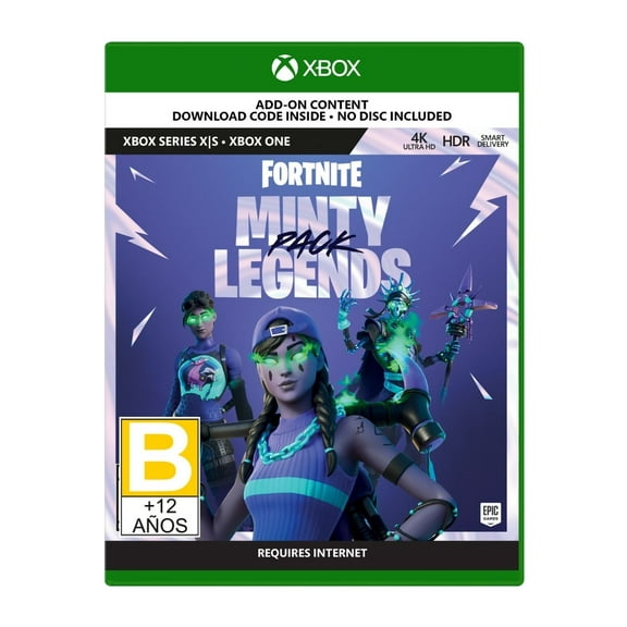 Fortnite Minty Legends Bundle XSX XB1 Epic Games Fisico