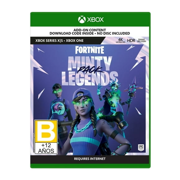 Fortnite Minty Legends Bundle XSX XB1 Epic Games Fisico