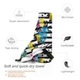 thumbnail image 3 of Rocae Trendy Colorful Pineapples 1 Print Lightweight and Quick Drying Towels Bath Towels for Body, Sport, Yoga, SPA, Fitness-27.5"x55", 3 of 8