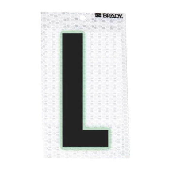 Brady Ultra Reflective Letter,L,PK10 3000-L