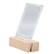 thumbnail image 1 of Marco de fotos ANGGREK con base de madera transparente de 3 pulgadas estable para oficina, 1 of 8