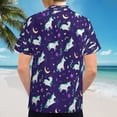 thumbnail image 6 of High Quality Hawaiian Shirts for Men Short Sleeve Aloha Beach Shirt Floral Summer Casual Button Down Shirts Blouses 3XZZ4H, 6 of 7