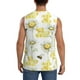 thumbnail image 4 of Fotbe Sweet Honey Men's Camiseta sin Mangas Estampada para Hombres, Playera Casual para Gimnasio, Entrenamiento, Playa-XX-Large, 4 of 7