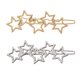 thumbnail image 1 of Pinzas para el cabello Salvador 2x Mujeres Horquilla Pasador Estrellas Decoración Oro Plata, 1 of 8