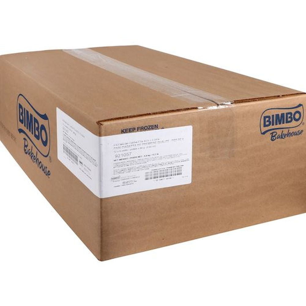 Bimbo Bakehouse Premium Ciabatta Roll 12 count 6 per case