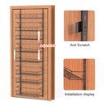 Over Door Pantry Organizer Rack, Adjustable 8 Baskets Closet Organizer