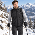 thumbnail image 5 of BounceUp Heated Vest for Men, 9-Zone Carbon Fiber Heating Jacket with 3 Heat Settings Lightweight Windproof Winter Mens Vest, Battery Not Included, 5 of 7