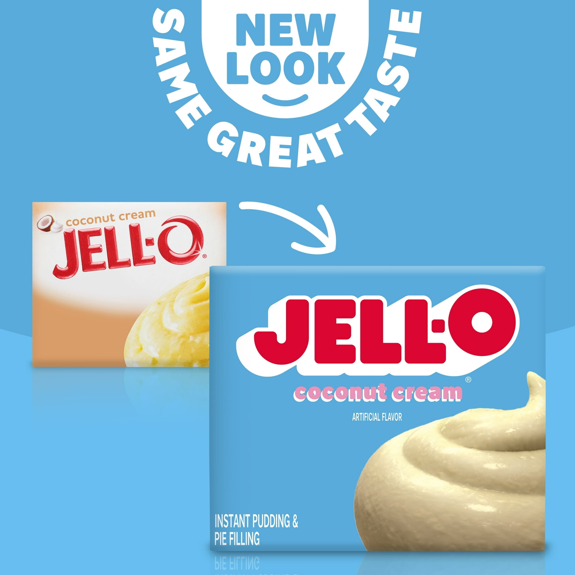☆ T♡様：20日発送│イオ-ヌクリーム、ルース　Biocel Jell-O Coconut Cream Instant Pudding, Pie Filling Mix, 3.4 oz