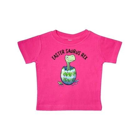 

Inktastic Easter Saurus Rex DInosaur Hatching Easter Egg Gift Baby Boy or Baby Girl T-Shirt