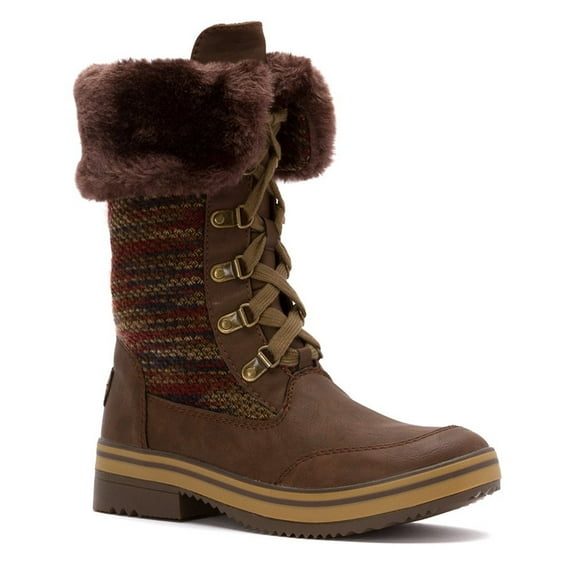 Rocket Dog Women's Suri Tan Horizon Knit Boot 7.5 M