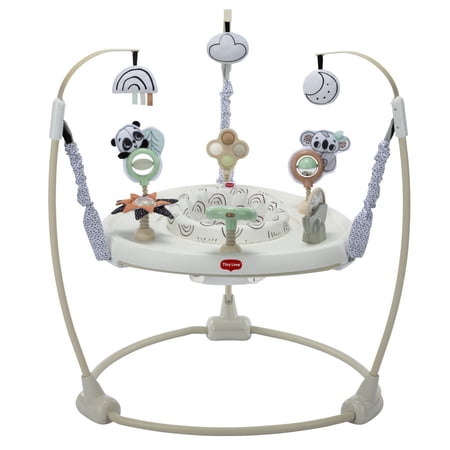 Tiny Love Black & White 4-in-1 Jump & Play Stationary Activity Center