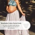 thumbnail image 3 of HLONK 4 Pcs Culottes de Maternité Grossesse Post-Partum sous-Vêtements Culottes Jetables, 3 of 6